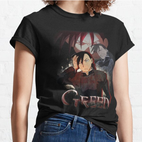 Fullmetal Alchemist T-Shirts - Greed FMA Classic T-Shirt RB1312