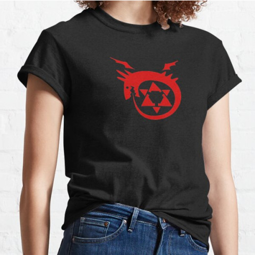 Fullmetal Alchemist T-Shirts - Full Metal Alchemist Homunculus Classic T-Shirt RB1312