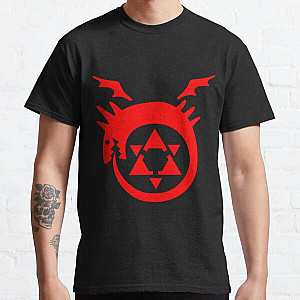 Fullmetal Alchemist T-Shirts - FullMetal Alchemist Uroboro [red] Classic T-Shirt RB1312