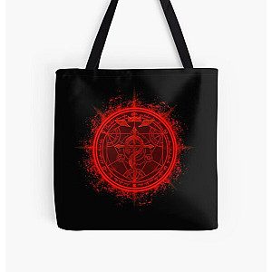 Fullmetal Alchemist Bags - Human Transmutation Circle. Fullmetal Alchemist All Over Print Tote Bag RB1312