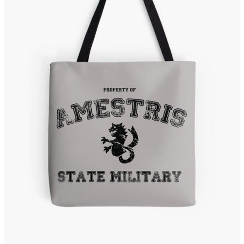 Fullmetal Alchemist Bags - Property of Amestris State Military (Fullmetal Alchemist) All Over Print Tote Bag RB1312