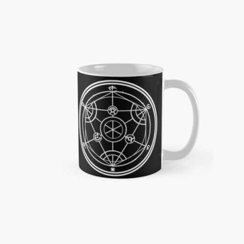 Fullmetal Alchemist Mugs - Fullmetal Alchemist : transmutation circle Classic Mug RB1312