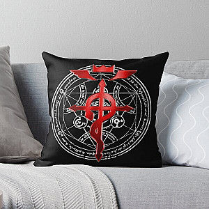 Fullmetal Alchemist Pillows - Fullmetal Alchemist Transmutation Symbol  Throw Pillow RB1312
