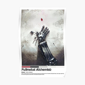 Fullmetal Alchemist Posters - Fullmetal Alchemist Anime Poster Print   Poster RB1312