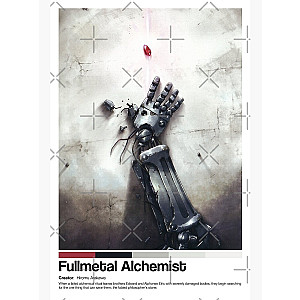 Fullmetal Alchemist Posters - Fullmetal Alchemist Anime Poster Print   Poster RB1312
